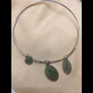 Beaucoup Pray Eiffel Tower Merci  Bracelet